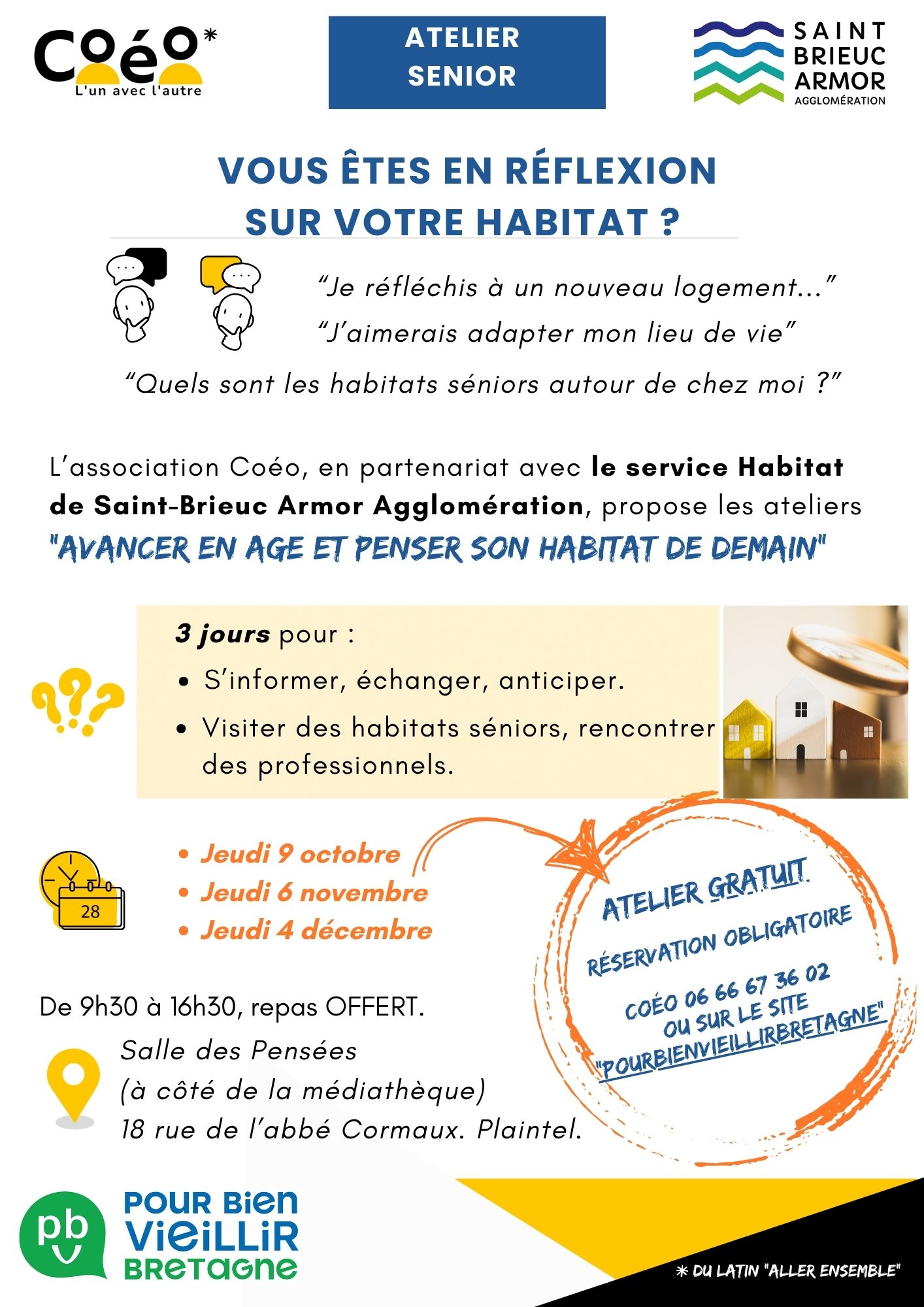 Un atelier « Avancer en Age et Penser son Habitat de demain », à Plaintel.